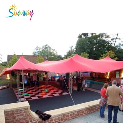 China Water proof stretch pole tension tent for party, best brand tent, sunshade tent for sale for sale