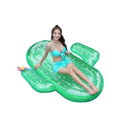 China Eco-friendly 0.25mm PVC 6P Standard Inflatable Cactus Pool Float For Beach Play for sale