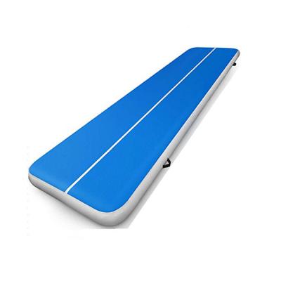 China Inflatable Floor Home Gymnastics Mat Home Gym Safety Taekwondo Air Mat Gym Safety Rolling Mat for sale