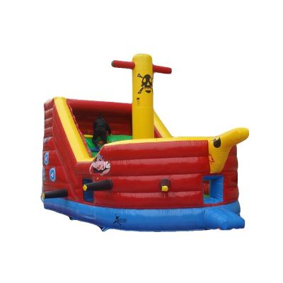 China PVC Sunway Factory Pirate Ship Bouncer Inflatable Slide Sports Combo Game for sale