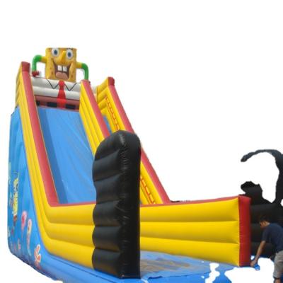 China For the game; For fun bounce and so on jumbo round inflatable water slide for kids and adults for sale