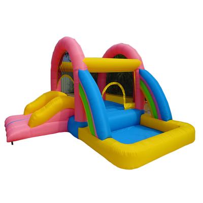 China Oxford Nylon Funny Indoor Portable Bouncy Castle Bouncy Jumping Combo Bouncer Mini For Kids Mini Sport for sale