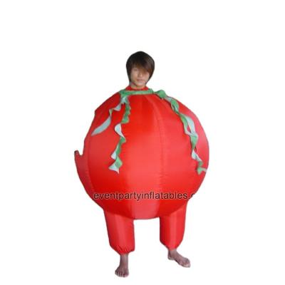 China Professional Inflatable Oxford Or Halloween Party Fancy Dress Pumpkin Nylon Suit Inflatable Costumes for sale