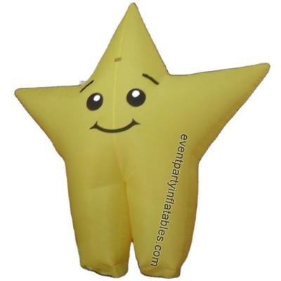 China Lovely Oxford Sunway Adult Mascot Star Inflatable Costume For Sale for sale