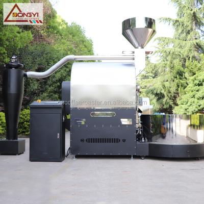 China Car hot sales: Dongyi industrial coffee roasting machine 60kg/20kg-70kg/batch 50kg 60kg automatic coffee burner with PLC for sale