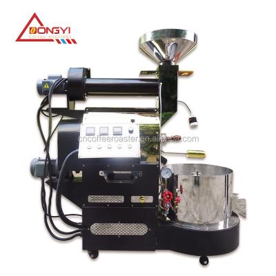 China Dongyi Outdoor Gas 2KG 3kg 4KG Germany Coffee Roasting Machine For Sale With OMRON Control Panel for sale