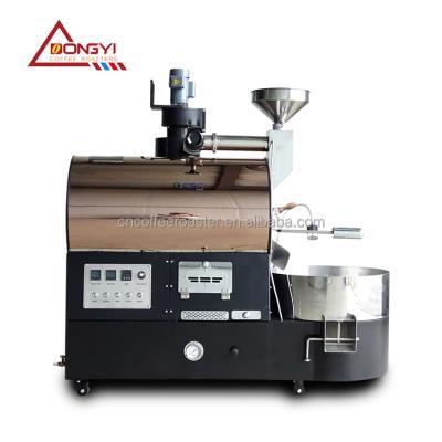 China Hotel Dongyi 6kg Air Coffee Roasting Machine Coffee Burners with Grinder Milling Electric or Gas Model for sale