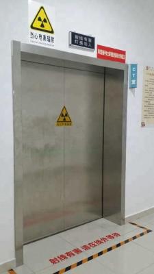 China Tamaño de desplazamiento automático del color de la puerta de la protección contra la radiación modificado para requisitos particulares para proteger de la energía atómica en venta