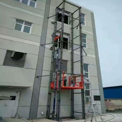 China Hydraulic Mini Pallet Warehouse Cargo Lifter Goods Small Industrial Lifting Machine Pallet Elevator for sale