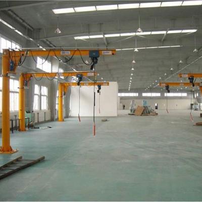 China Jib Crane Hot Selling 500kg 1ton 2ton 3ton 5ton Jib Crane Floor Mounted Electric Hoist Portable JIB Crane for sale