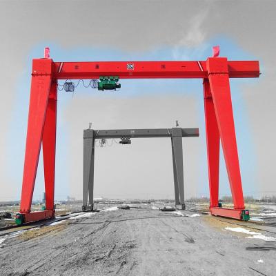 China Chinese Crane Cheap Single Girder Beam Rail Mounted Gantry Crane For Sale Rubber Tire Monorail Overhead Electric Crane For Sale for sale