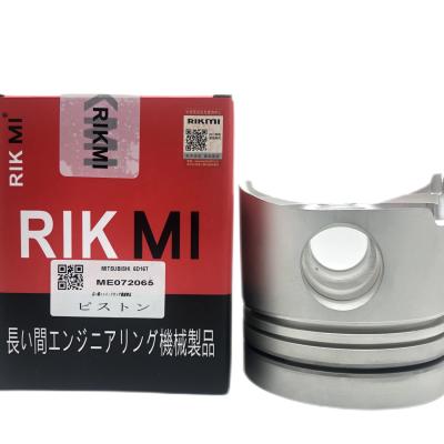 China RIKMI factory quality 6D16T piston for MITSUBISHI ME072065 diesel engine machinery engine parts engine repair kit factory direct for sale