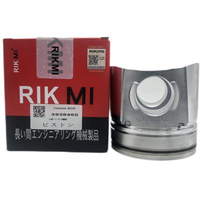 China RIKMI factory quality 6D107 piston for Cummins diesel engine machinery engine parts 3938460 4934860 ​​engine repair kit factory direct for sale