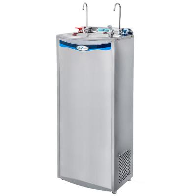 China hotel floor standing cold water dispenser / water cooler for school for sale