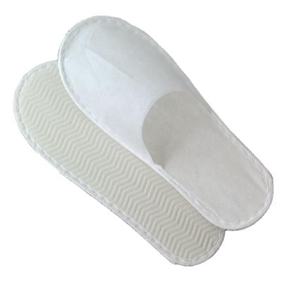 China China Cheapest Flip Flop Slipper Travel Spa Hotel Wholesale White Nonwoven Disposable Bathroom Slipper for sale