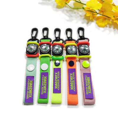 China Simple Mountaineering Enthusiast Guide Buckle 5 Fluorescent Colors About 17 Length Key Strap Bag Back Strap for sale