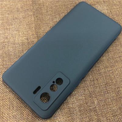 China Solid color tpu case for Vivo simple black TPU phone case for VIVO IQOO5, empty matte phone case for VIVO IQOO5 pro for sale