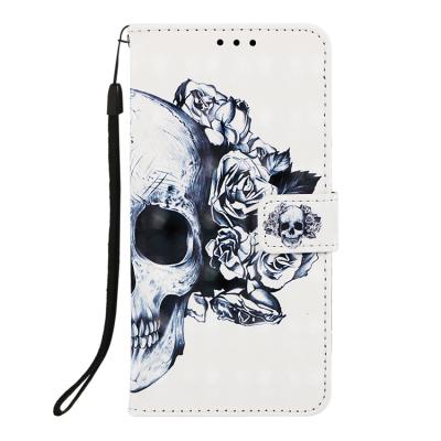 China Leather Wallet Phone Case Kickstand Flip Magnetic Buckle Case For Sony Xperia L3 3D Printing Wallet Phone Case 3D Printing for sale