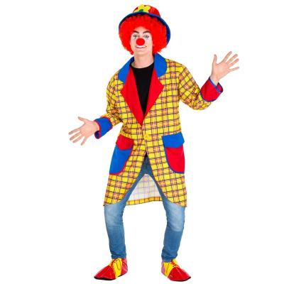 China Halloween Cosplay Suits Wholesale Halloween adult clown costume colorful cosplay costume party clown suit for sale