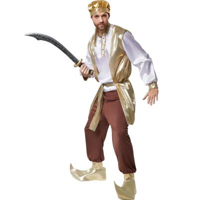 China Halloween Cosplay Suits Attractive Style Halloween Costumes for Adults Halloween Gold Costumes Ideas Men for sale