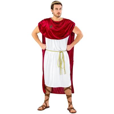 China Halloween Cosplay Suits High End Halloween Ancient Greek Warrior King Costumes Cosplay Man Clothes Suit for sale