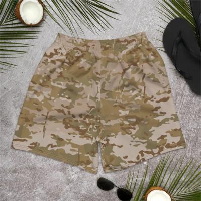 China Anti-Wrinkle Summer Camouflage Shorts Male Sports Printing Loose Casual Pants for sale