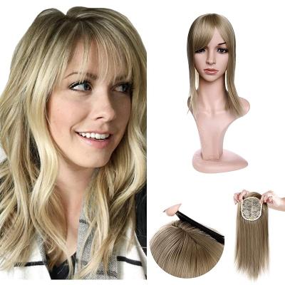 China Water Wave Factory Supply Fanshion 12 Inch Bob Wig With Bangs Blonde for sale