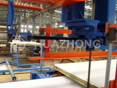 China Colored  Steel EPS Sandwich Panel Production Line for 0.3-0.8mm Thickness for sale