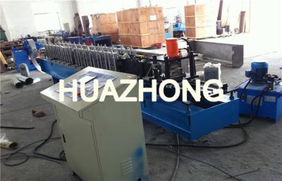 China 0.8-1.2m m galvanizaron la puerta curvada acero del obturador del rollo que formaba la máquina con poder de 12m/min 5.5KW en venta