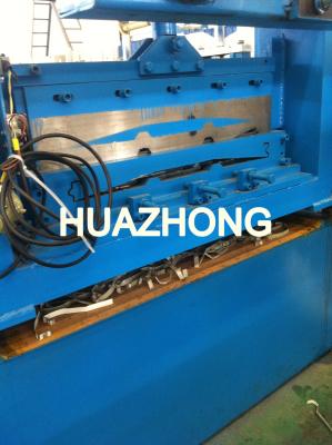 China Single 0.8mm Thickness Sectional Garage Door Panel Roll Forming Machine for 550-800mm Coil Width for sale