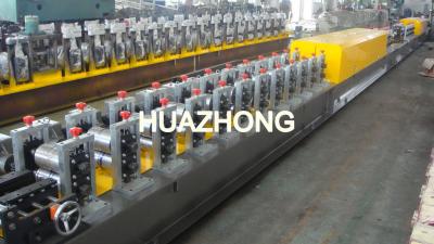 China 0.25-0.35mm Thickness Door Frame Roll Forming Machine For 56mm Width With 6m Run Out Table for sale