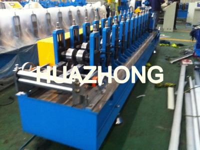 China 5.5kw T Bar Light Keel Roll Forming Machine Plc Control System For Shutter Door / Garage Door for sale