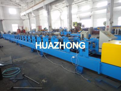 China 500mm High Speed Rolling Shutter Machine with Pneumatic Flying Saw Cutting , Custom Roll Forming Machine for sale