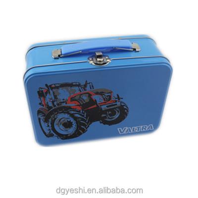 China Wholesale tin box china customize empty Dongguan gift set tin lunch box for sale