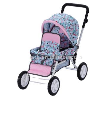 China 2018 New Style L39*W79*H73.5CM Portable Doll Stroller Doll Pram Toy for sale