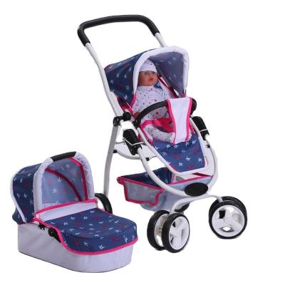 China Best Quality Foldable Doll Stroller Pram Toy L43*W66*H73.5CM for sale