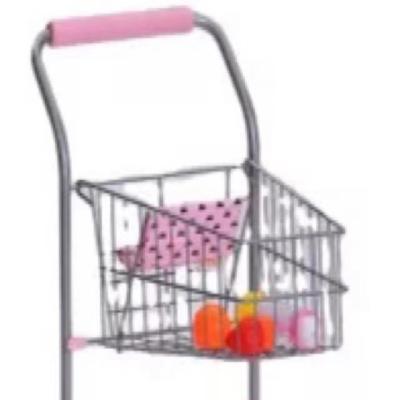 China Professional Lightweight Portable Baby - Doll Shopping Cart With Mute Trolley Wheels 40(L)*30(W)*57.5(H)cm for sale