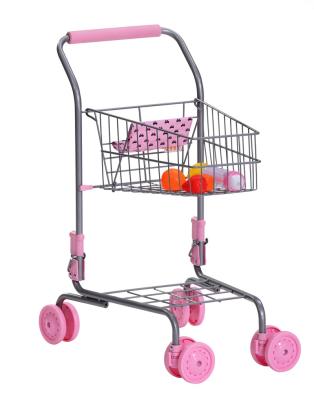 China High End Low Price Kids Supermarket Shopping Cart 40(L)*30(W)*57.5(H)cm for sale