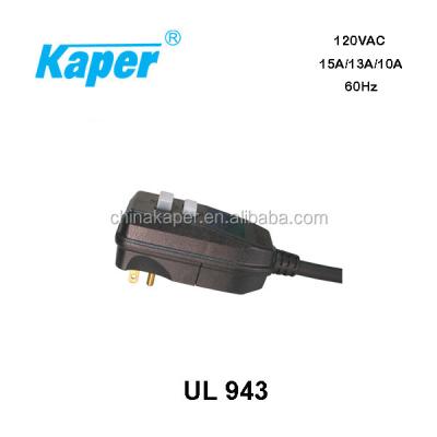 China Residential / General-Purpose UL GFCI plug for sale