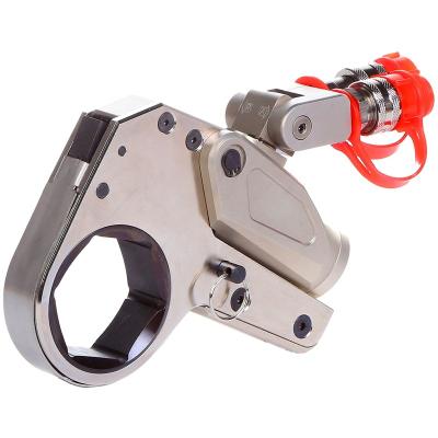 China Tighten Bolts MHW-30/S85 CE ISO Alloy Hexagon Cavity Anti-Corrosion Low Profile Hydraulic Ratchet Cassette Torque Wrench for sale