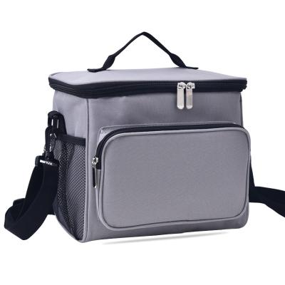 China Waterproof Zipper Pouch Lunch Tote Bag Cooler with Adjustable Shoulder Strap, Insulated Reusable Lunch Bag Large Adult Lunch Box for Women for sale