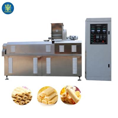 China Puffed Extruded Corn Snacks Making Machine Full Automatic Center Snacks Machines Core Filling Snacks Machine Filling Processing Line for sale