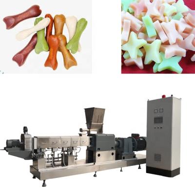 China Semi Moist Pet Food / Pet Chewing Snack / Dog Chews Machine Pet Chewing Gum Machine Puppy Chewing Gum Machine Dog Chew Production Line food for sale