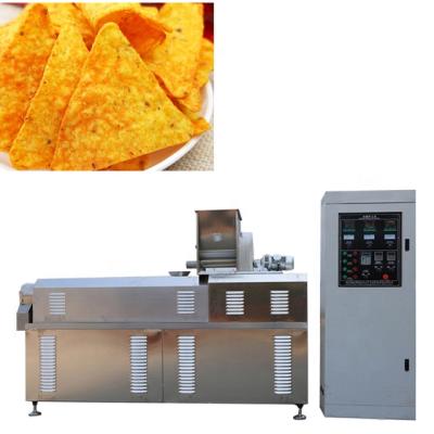 China food & Corn Chips Production Line Food Equipments of Fried Nachos Making Machine Snack Beverage Factory Doritos for sale