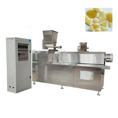 China food & Beverage factory pani puri fryumes manufacturing simple machine 3D snack screw extruder processing line for sale