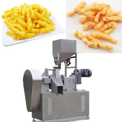 China Factory Extrusion Cheetos Flavor Nik Naks Snacks Automatic Crunchy Coating Making Machine for sale