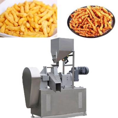 China Factory continuously fried baked crunchy cheese curves cheetos making machine production line for sale