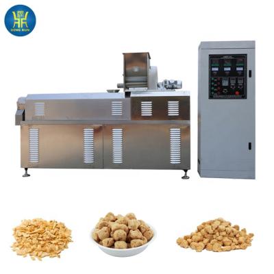 China food & Industrial Beverage Plant Soybean Protein Food Extruder Machine Soy Chunks Meat Making Extruder Machinery for sale