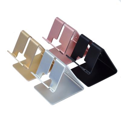 China Universal Aluminum Table Phone Stand Mobile Phone Holder Wholesale Accessories Tablet Stand Mobile Phone Holder for sale