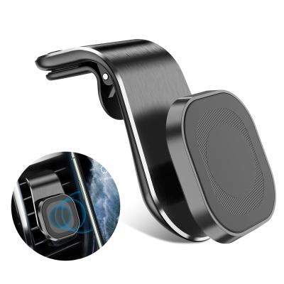 China Factory Wholesale Universal 360 Degree Rotation Car Phone Holder Strong Magnetic Car Phone Holder 360 Degree Rotating Air Vent Mount for sale